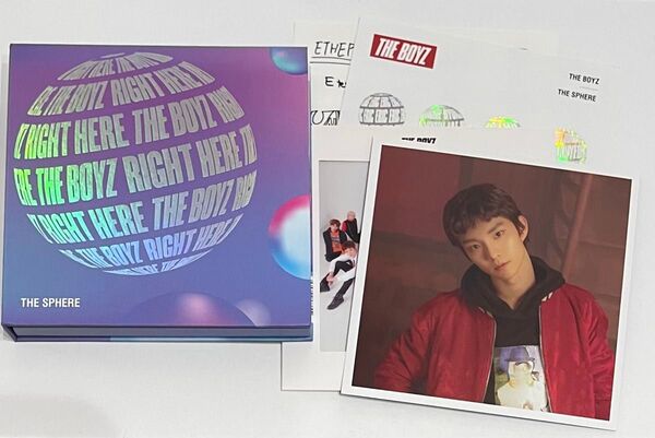 THE BOYZ ドボイズ THE SPHERE DREAM ver. 輸入盤 CD キュー ポストカード ステッカー トレカ