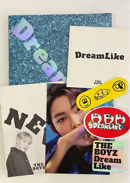 THE BOYZ DREAMLIKE ニュー フォトジン ポストカード ケビン ステッカー 輸入盤 CD アルバム トレカ