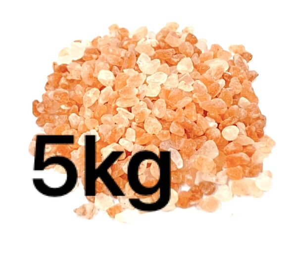 ヒマラヤ岩塩 食用 ピンクソルト 天然 5kg ミル用 小粒 3-5mm