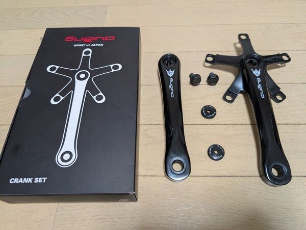 SUGINO RD4 crank 130mm 167.5mm&クランクキャップ
