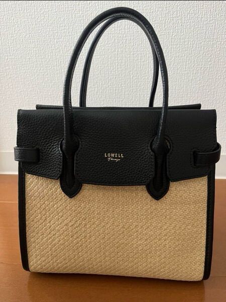 Legacy/レザー×異素材ミニショルダー SUMMER BAG カゴバッグ
