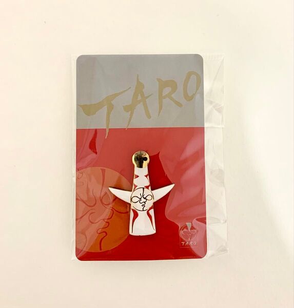岡本太郎 太陽の塔 ピンズ ピンバッジ 表面 レッド 大阪関西万博 新品 未開封