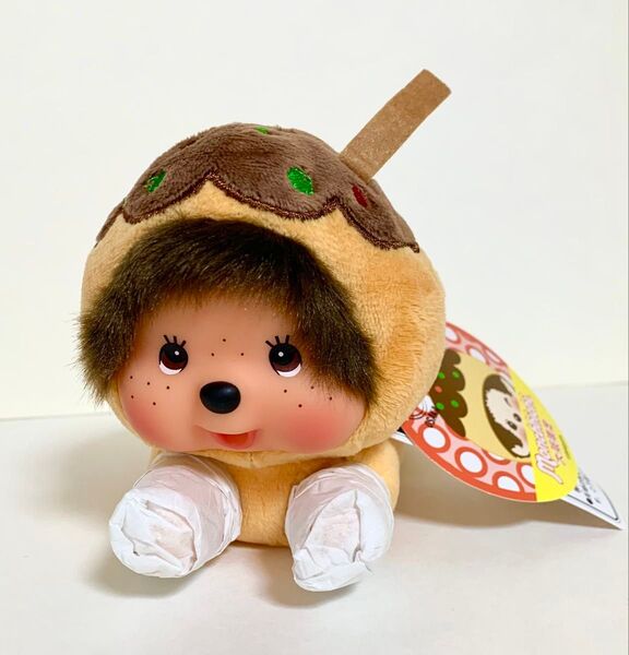 大阪限定 たこ焼き モンチッチ ぬいぐるみ 寝そべり 這い ご当地 コレクション