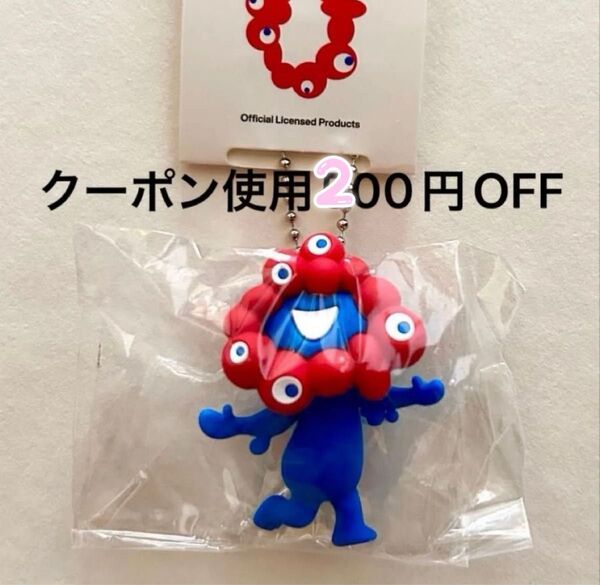大阪関西万博 ミャクミャク PVC マスコット ボールチェーン キーホルダー