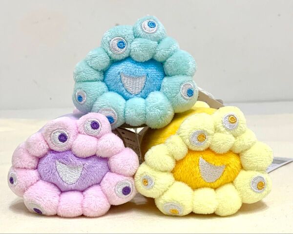 ミャクミャク お手玉マスコット パステルカラー 3色セット 大阪関西万博 新品