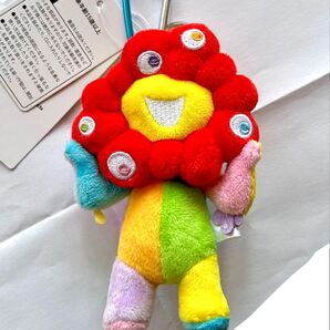 ミャクミャク カラビナ マスコット レインボー 虹色 キーチェーン 大阪万博