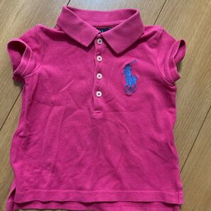 POLO RALPH LAUREN 半袖ポロシャツ ビッグポニー 2T 80-90