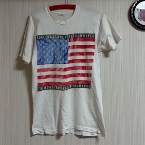 ローリングストーンズ:1989年ツアーTシャツ、ビンテージ、バンドTシャツ、アメリカ製、L