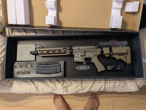 東京マルイ 次世代電動ガン hk416 デルタカスタム