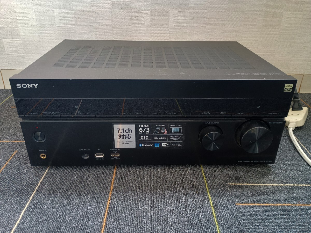 SONY AVアンプ STR-DN1050 ④ 動作・極美品 リモコン付き Yahoo!オークション -「str-dn1050」の落札相場・落札価格