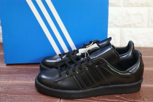 新品 定価16500円 27㎝ adidas originals アディダス オリジナルス キャンパス 80S CAMPUS 80S ブラック ガラスレザー JR2739