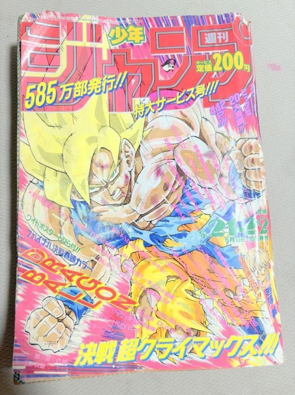 少年ジャンプ1991年21・22号ドラゴンボール表紙「七つの海/岩泉舞」読切美品 2025年最新】Yahoo!オークション -週刊少年ジャンプ 1991(本