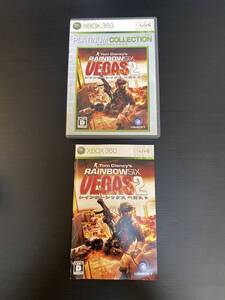 送料無料 Xbox360★レインボーシックス ベガス2 プラチナ版★used☆Rainbow Six Vegas 2☆import Japan
