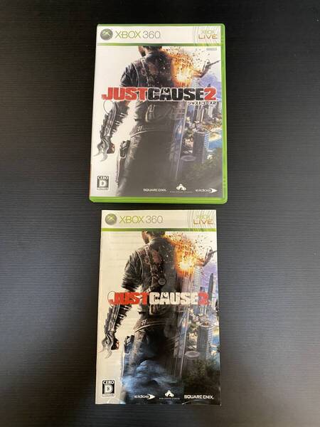 送料無料 Xbox360★ジャストコーズ2★used☆Just cause 2☆import Japan