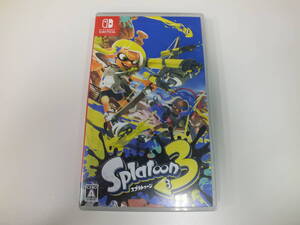 ニンテンドー Switch ソフト スプラトゥーン3 任天堂 激安1円スタート