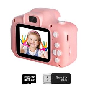子供用トイカメラ 1200万画素2.0インチ大容量32G SDカード付き