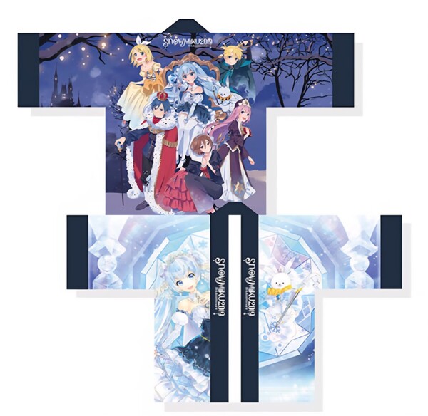 【新品】 SNOW MIKU 2019 法被 ハッピ 雪ミク 初音ミク