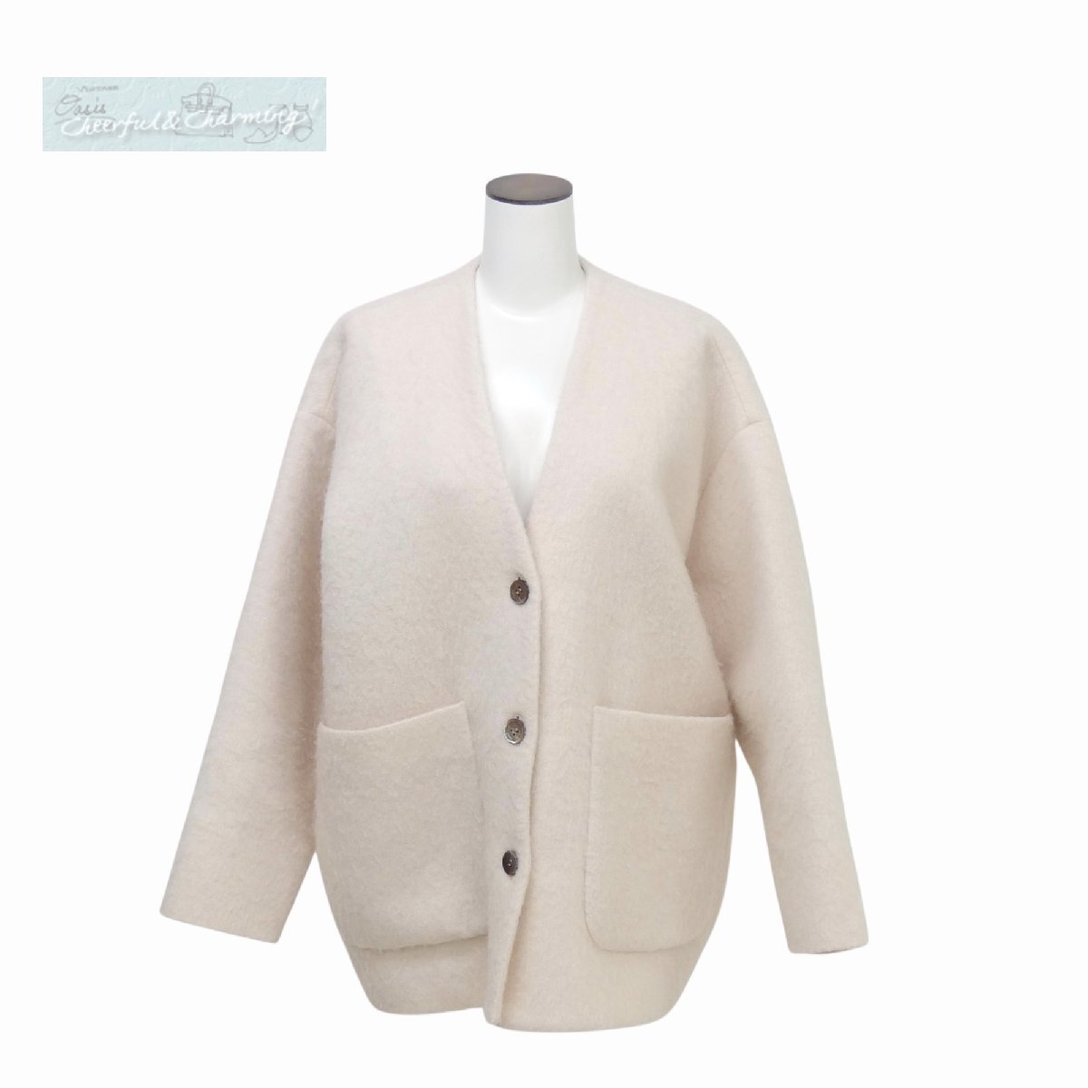 【yori】ベアコート【美品】 ウールリバーショート コート （その他アウター）｜自由区