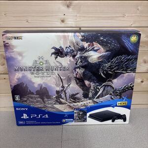 (32) SONY PlayStation4 CUHJ-10022 PS4 MONSTER HUNTER WORLD Starte Pack Black カセット新品 プレステモンスターハンター ワールド