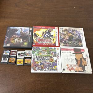 寺222 3DS DS ソフト Nintendo ポケモン マリオ モンハン ドラクエ 逆転裁判 レイトン教授 スマブラ ルイージマンション 説明欄必読