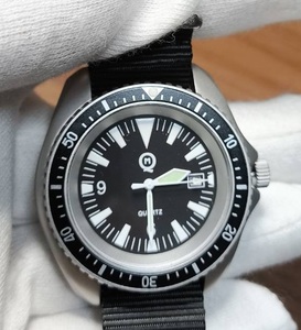 NO LOGO ベンラス タイプ2M オマージュ ミリタリーウォッチ VH31 メカクォーツ ナバルウォッチ ウォルサム ドイツ軍 NWC NAVAL WATCH