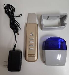 【貴重】超音波美顔器 スキンスクライバー ミニ SKIN SCRAIBER mini 本体と充電器