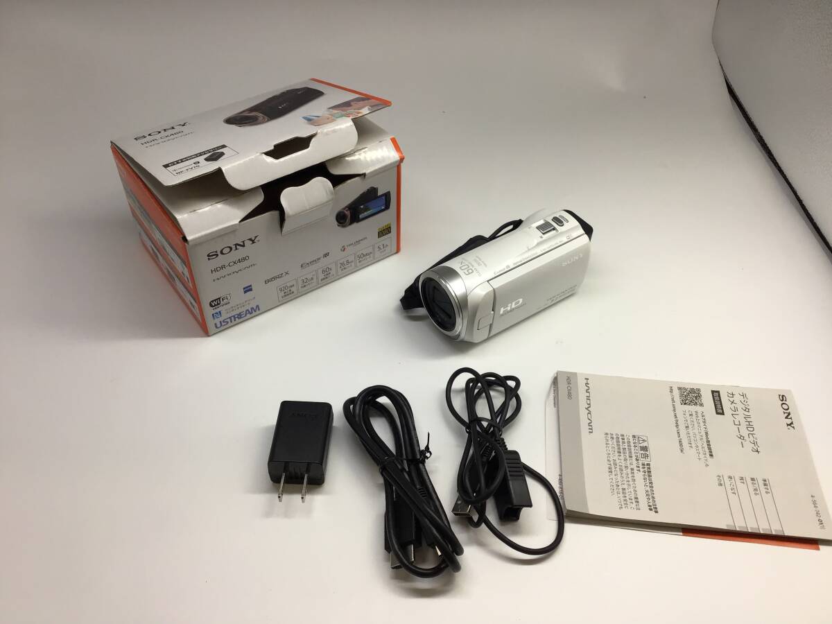 SONY ソニー　ハンディカム　HDR-CX480 ※箱、説明書、充電器無し SONY ソニー ハンディカム HDR-CX480 ※箱、説明書、充電器無し