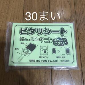 新品 ビックツール ピタリシート P-100 30枚 調色テストシート 調色シート 調色フィルム