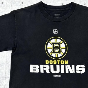 Boston Bruins Tシャツ NHL ホッケー ボストンブルーインズ Reebok リーボック ナショナルホッケーリーグ キッズ 玉10114