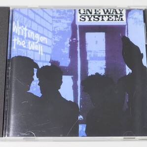 送料無料 希少 CD ONE WAY SYSTEM ワンウェイシステム WRITING ON THE WALL AHOY CD 21 パンク天国 キャプテン オイ CAPTAIN Oi PUNK