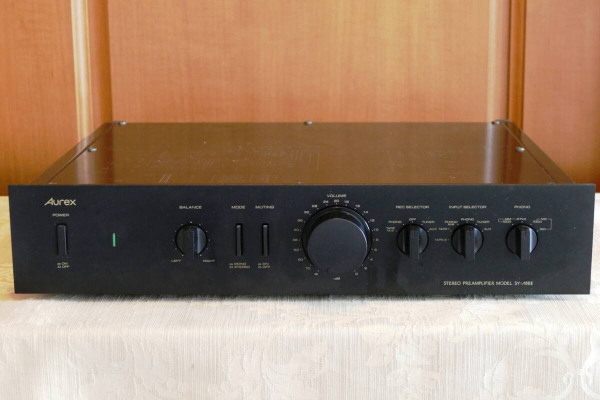 東芝オーレックス ステレオプリアンプ SY-330　【動作美品・軽メンテ済】 Aurex SY-330の仕様 オーレックス