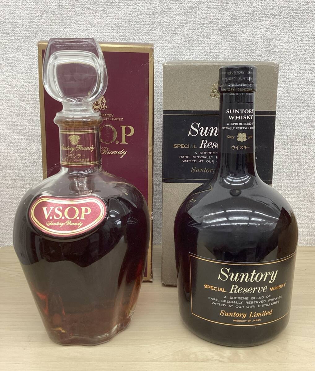 ◆未開栓 4本 サントリーリザーブ ローヤル VSOP ナポレオン ◇未開栓 4本 サントリーリザーブ ローヤル VSOP ナポレオン