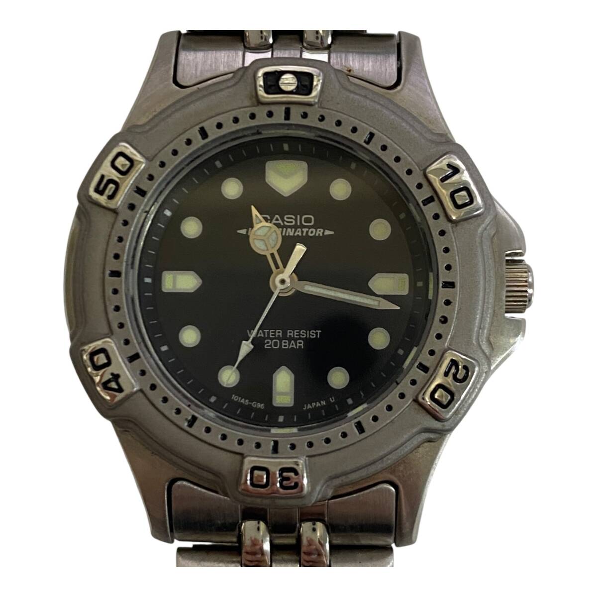 CASIO カジキマグロ　メンズ　電池交換済み　稼働品　1.5.10 Amazon.co.jp: [カシオ]腕時計 ダイバーウォッチ MDV-106-1AV