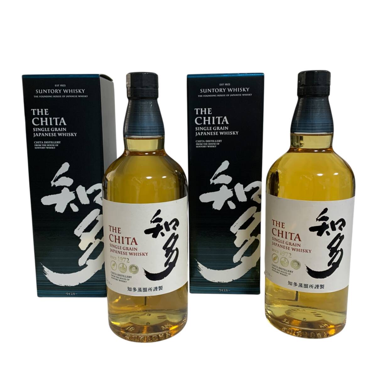 知多 シングルグレインウイスキー 1972 700ml 2本セット サントリー 知多 シングルグレインウイスキー 700ml 2本セット