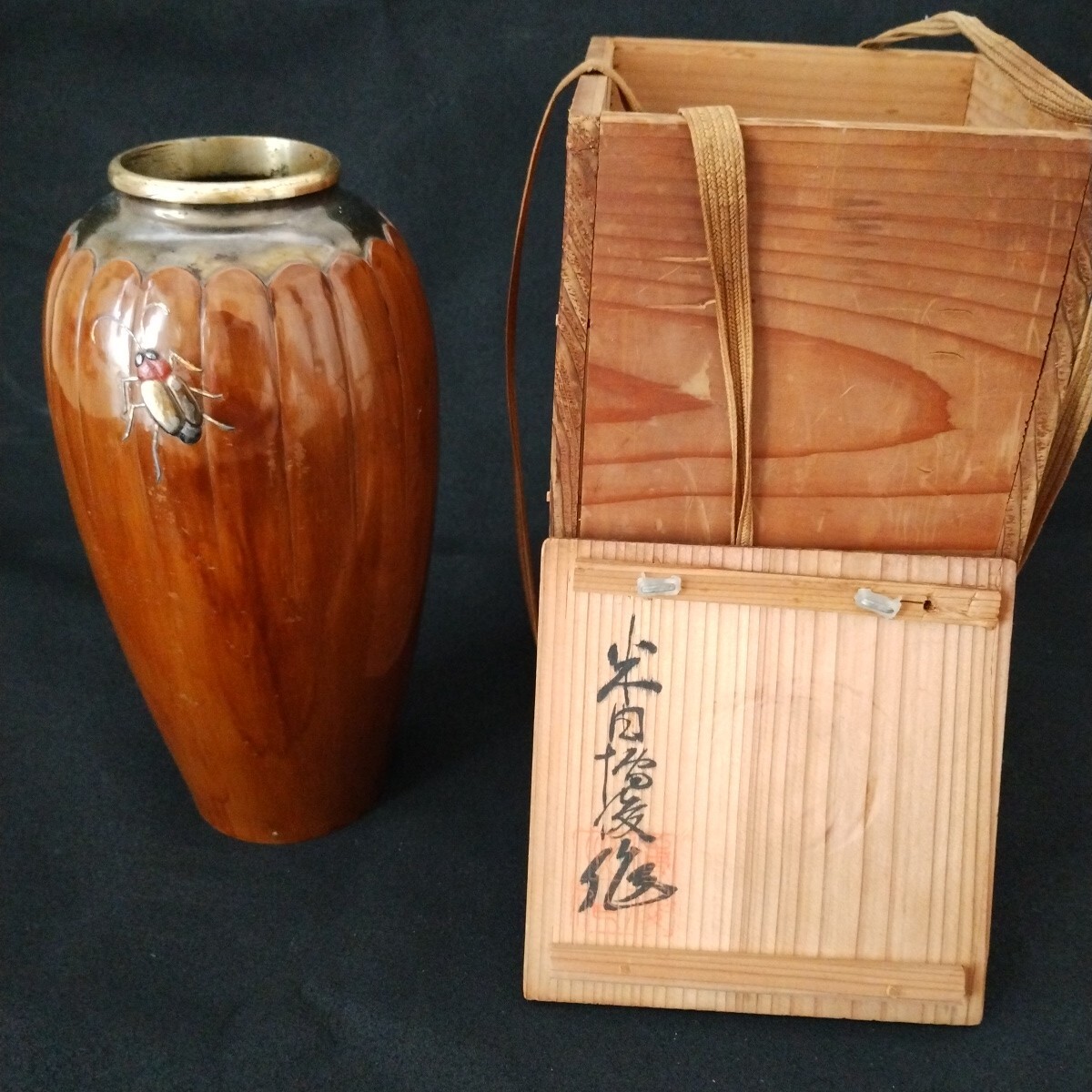 【美品】高岡銅器 宏采作 花瓶 花入 工芸品共箱 2025年最新】Yahoo!オークション -高岡銅器 花瓶 青銅の中古品
