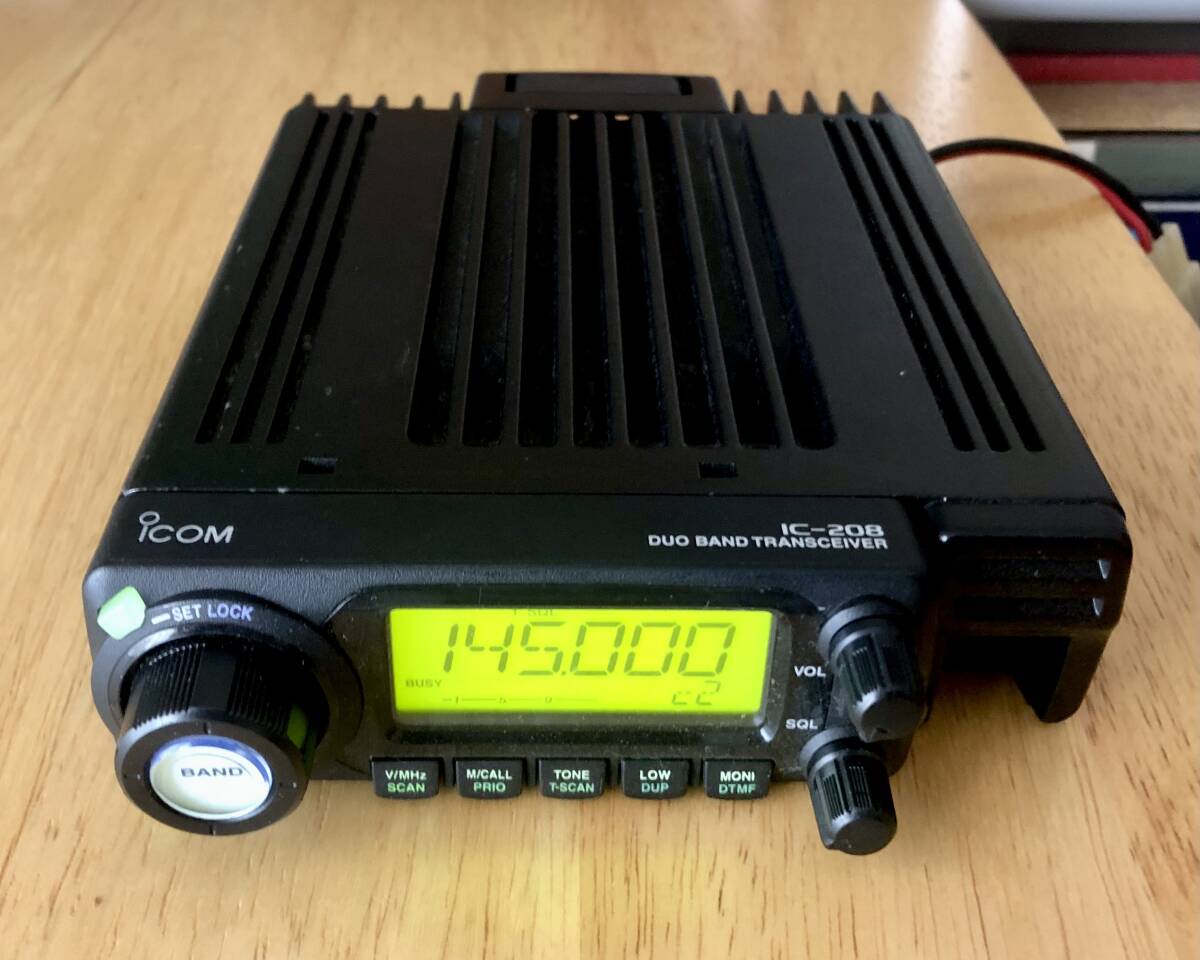 アイコム アマチュア無線機 IC-208をお譲りします。 Yahoo!オークション -「ic-208」(アマチュア無線) の落札相場
