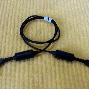 即決・導通確認済・送料無料)オーディオケーブル 長さ60cm 両端 4極 超ミニプラグ 2.5mm L型 オス-オス 金メッキ