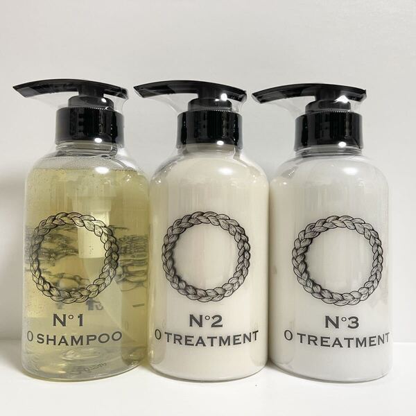 O 3STEP HAIR CARE SET SHAMPOO TREATMENT オー・3ステップヘアケアセット シャンプー トリートメント N°1 N°2 N°3 新品 未使用