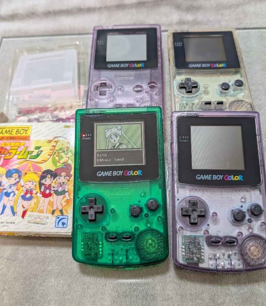 GB BOY クリアグリーン ジャンク品 GAME BOY COLOR クリアグリーン CGB-001 - メルカリ