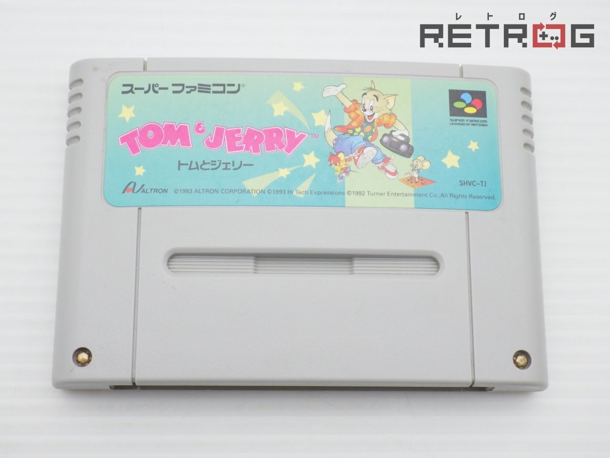 SFC スーパーファミコンソフト トムとジェリー ハガキ付き 美品 Yahoo!オークション -「トム ジェリー」(スーパーファミコン