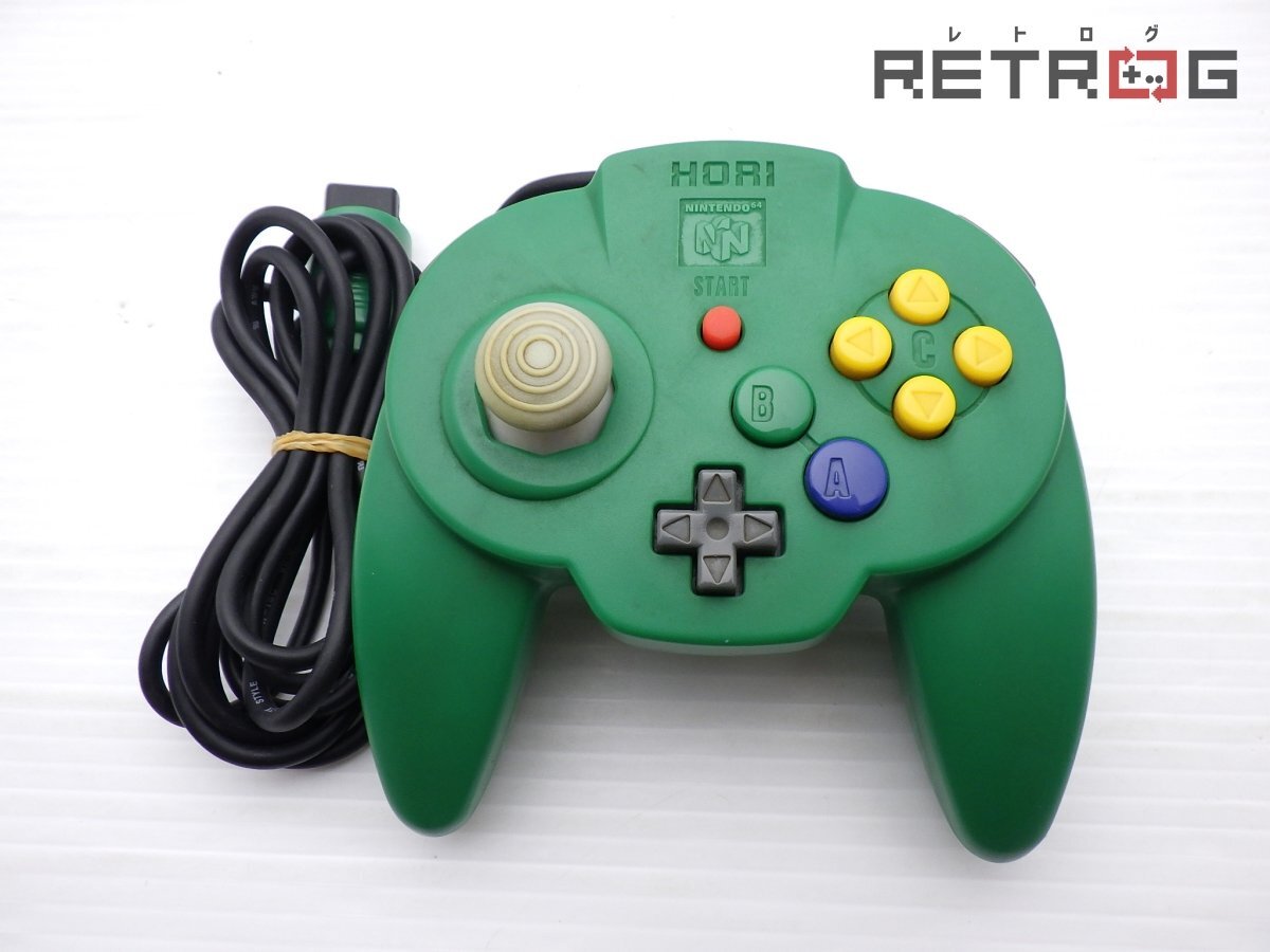 【動作確認済】ニンテンドー６４　ホリパッドミニ　トロピカルレッド　グリーン Yahoo!オークション -「64 ホリパッドミニ」の落札相場・落札価格