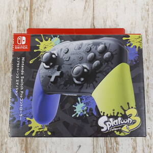 Uc652-091♪【60】Nintendo Switch Proコントローラー スプラトゥーン3 エディション