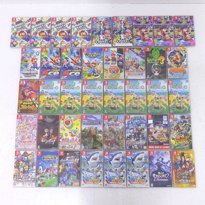 【まとめ売り・即発送】Switch人気ソフト詰め合わせ 2025年最新】switch ソフト まとめ売りの人気アイテム - メルカリ