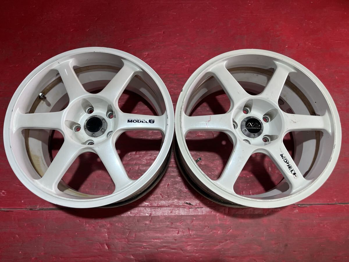 ヨコハマ AVS モデルT6 17インチ9J 5穴114.3 2本セット2本出品 ヨコハマ AVS モデルT6 17インチ9J 5穴114.3 2本セット2本出品