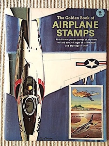米国雑誌★AIRPLANE STAMPS★カラーピクチャースタンプ60点付き★飛行機★解説文に沿ってスタンプを貼っていく本★1978年