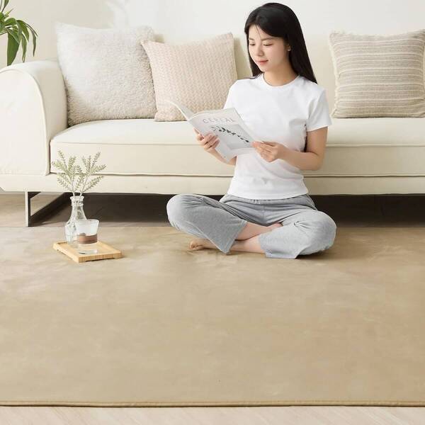 カーペット ラグ ラグマット 135×185cm(約1.5畳)絨毯 滑り止め付