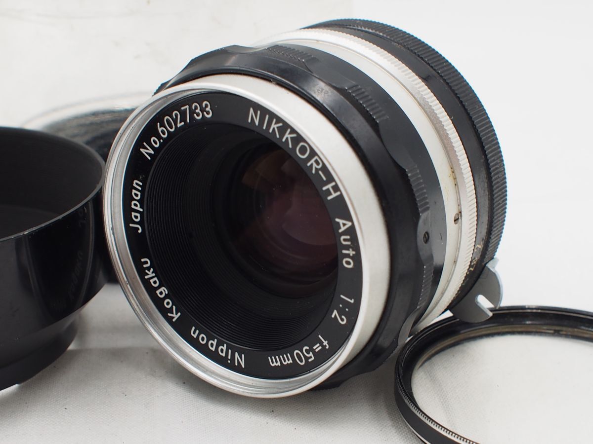 お買得非AINIKKOR-H. C 50mm f/2 貴重Cマルチコート完動 2025年最新】Yahoo!オークション -ai nikkor 50mm f2の中古品