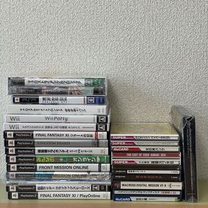 【まとめ】PC エンジン PS2 Wii PSP PlayStation セガサターン ソフト 天外魔境 ドラゴンクエスト マクロス など いっぱい いろい