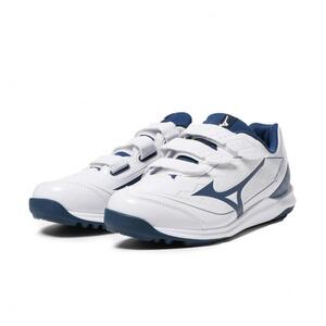 58 Mizuno тренировочная обувь белый × темно-синий 27.0cm 11GT252514 3E новый товар