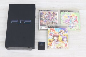 【行董】ゲーム まとめ 4点 PS2 SCPH-50000 車輪の国、向日葵の少女 テイルズ オブ グレイセス エフ 魔界戦記ディスガイア4 TA252ABZ27